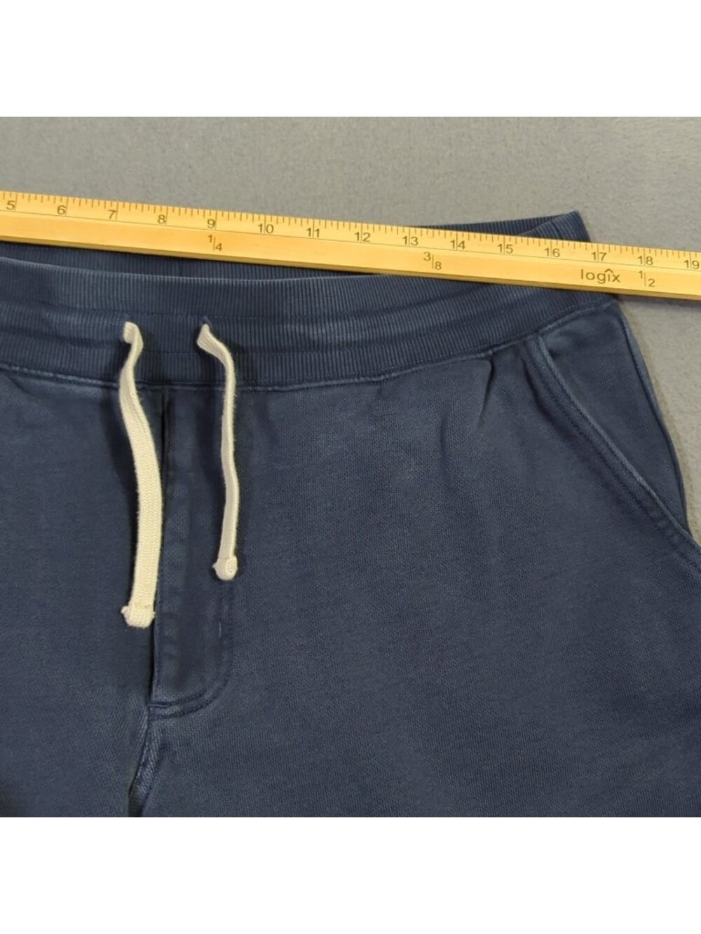 Duluth Pants Mens Lx30 Fits Lx25 Blue Souped Up Sweats Tapered Sweatpants - Picture 4 of 11